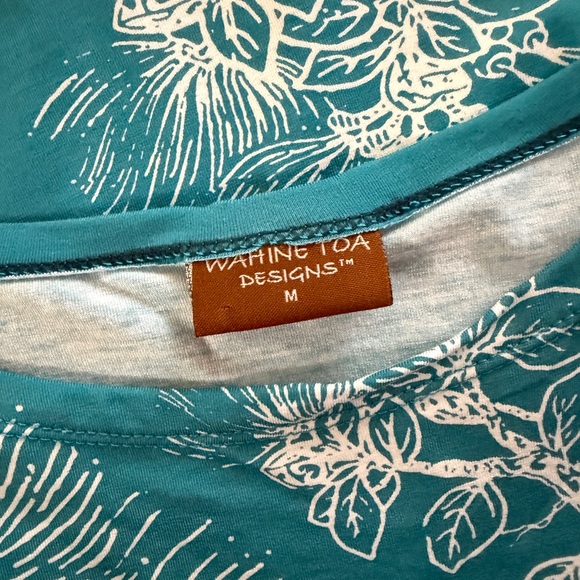 Wahine Toa Tunic Ohia Lehua Print Size M - Picture 3 of 4